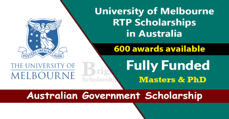 University of Melbourne Scholarships 2024-25 in Australia (Fully Funded)