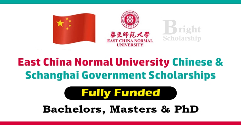 East China Normal University Scholarships 2024-25 in China (Fully Funded)