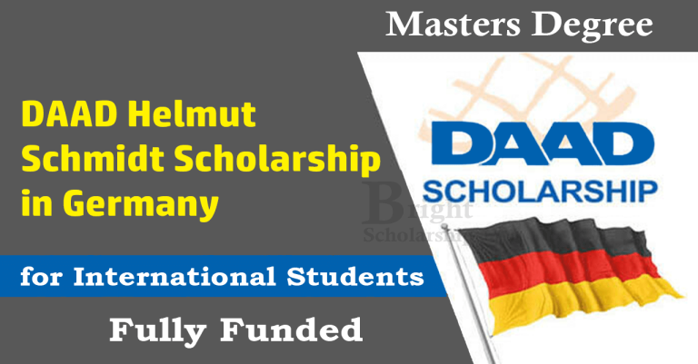 DAAD Helmut Schmidt Scholarship 2024-25 in Germany (Fully Funded)