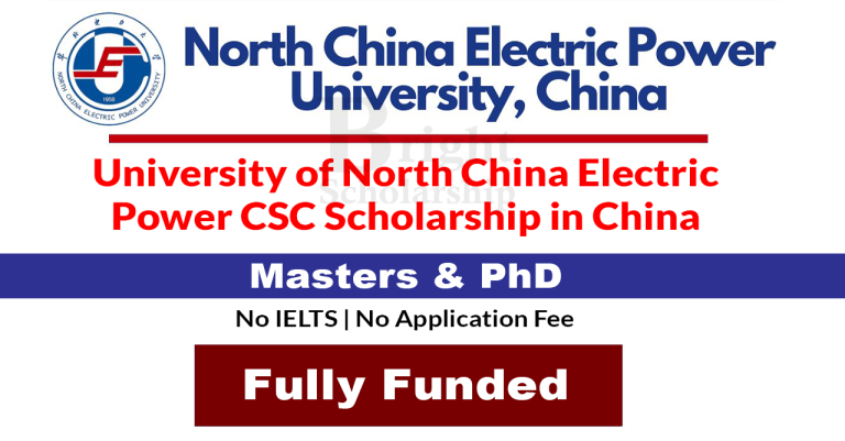 University of North China Electric Power Scholarship 2024 in China 
