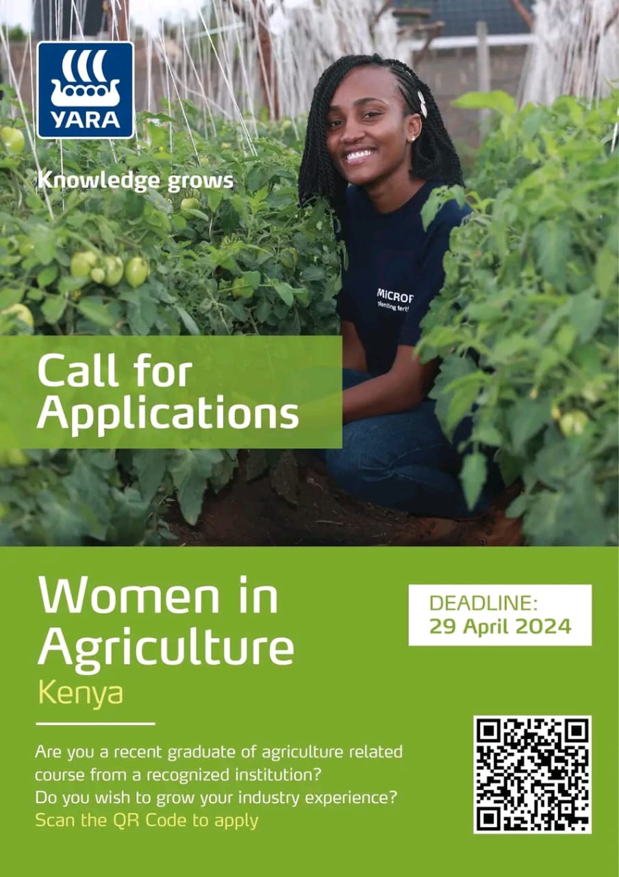 Call for Applications : Women in Agriculture