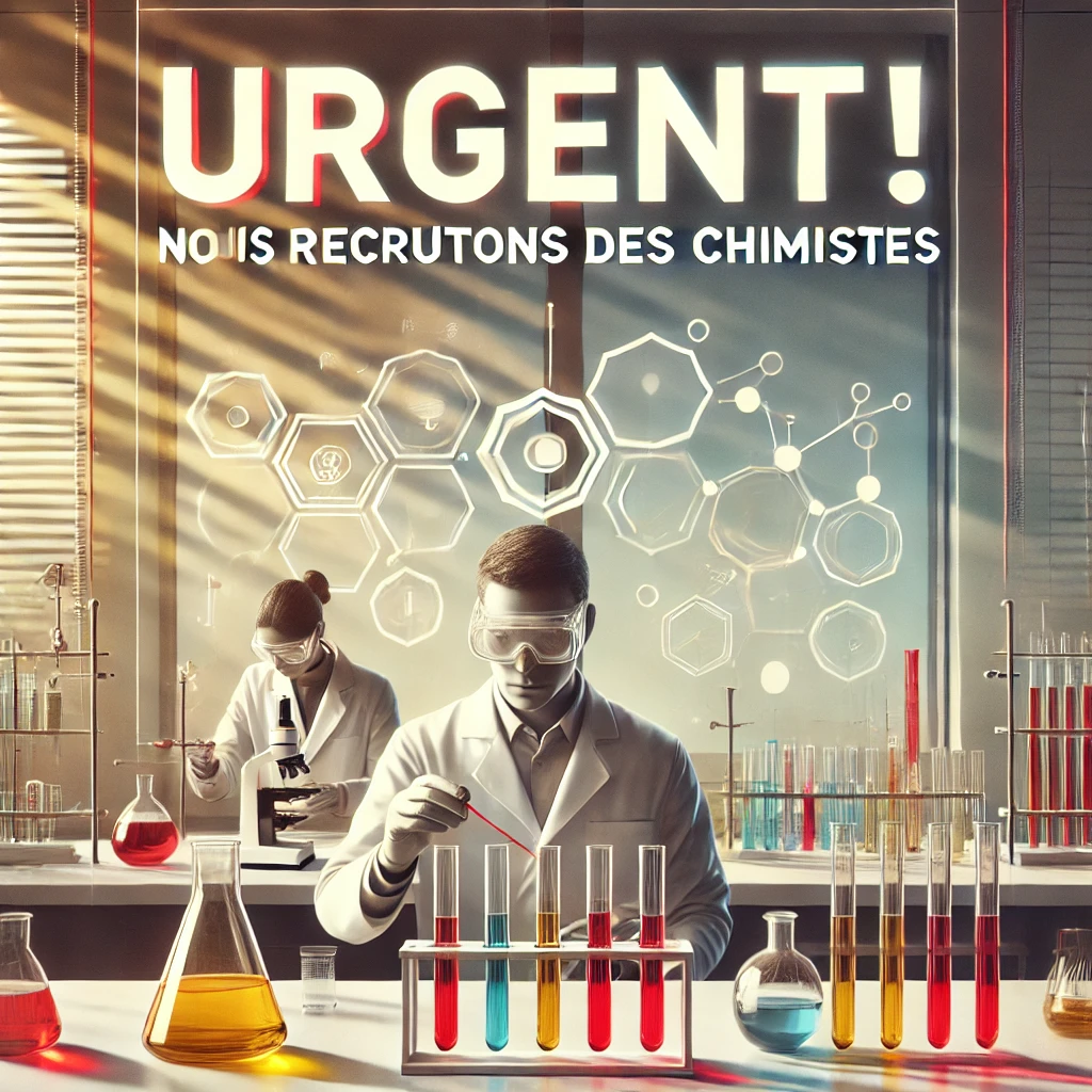 Recrutement de Chimistes (Multipostes)