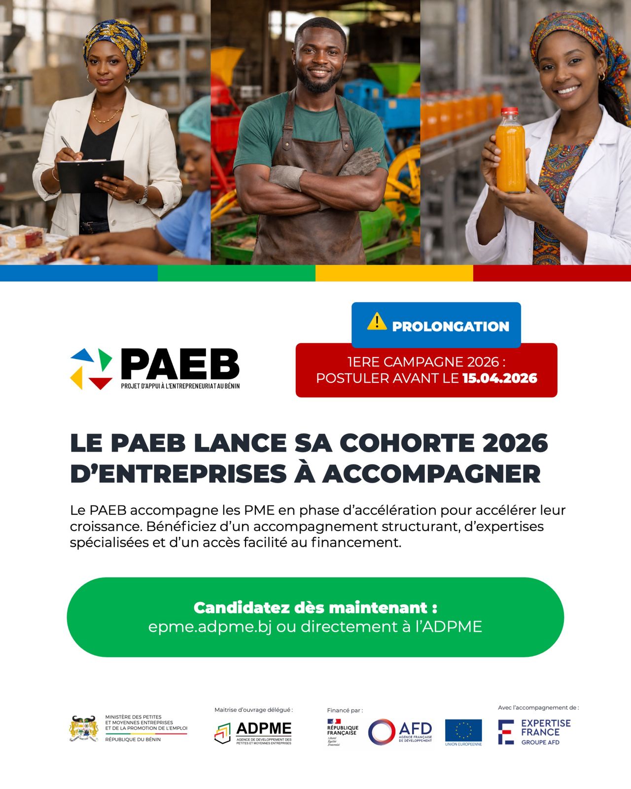 LE PAEB LANCE SA COHORTE 2026 D'ENTREPRISES A ACCOMPAGNER